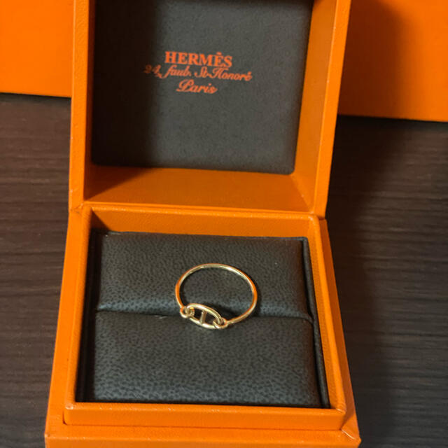 No.111 極美品 HERMES シェーヌダンクル エルメス スカーフリング