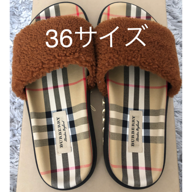 BURBERRY(バーバリー)の【最終お値下げ】秋冬　BURBERRY バーバリー　シューズ　36サイズ レディースの靴/シューズ(ローファー/革靴)の商品写真