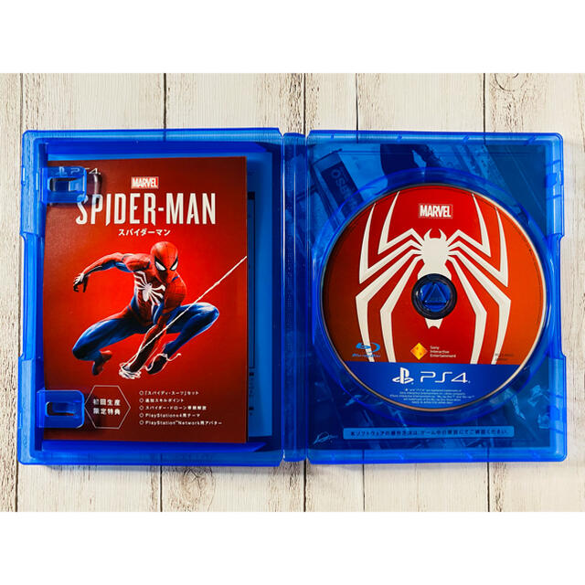 MARVEL(マーベル)の【にぎり様専用】Marvel’s Spider-Man（スパイダーマン） PS4 エンタメ/ホビーのゲームソフト/ゲーム機本体(家庭用ゲームソフト)の商品写真