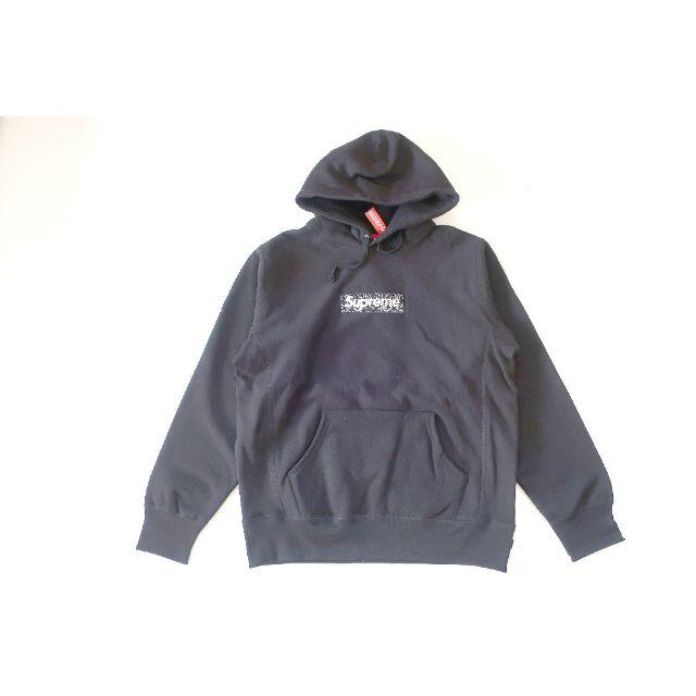 (M)Supreme Bandana Box Logo Hoodieバンダナ