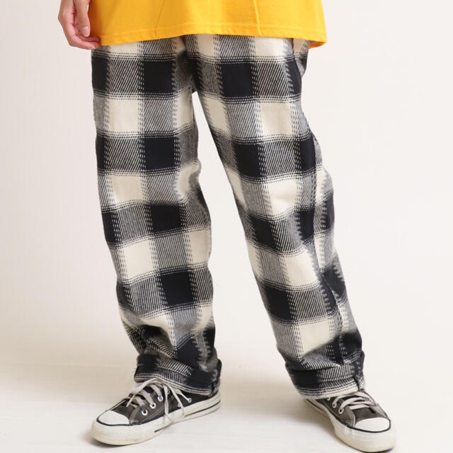 RNA - 【定価¥15,000】RNA R3829 チェックペインター パンツ