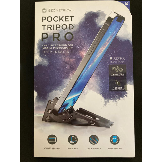 POCKET TRIPOD PRO ユニバーサルキット[MATTE BLACK]