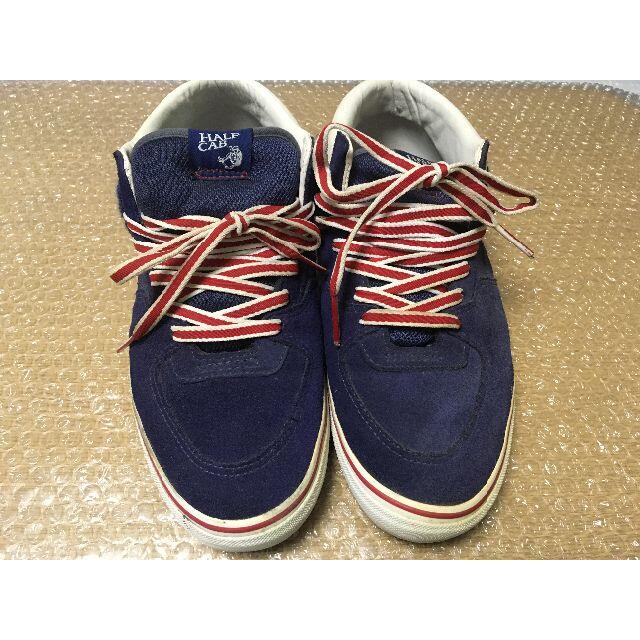 VANS - 中古 VANS ハーフキャブ 26.5cm ネイビー トリコロールの通販