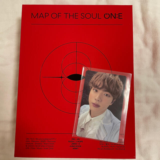 BTS MAP OF THE SOUL ON:E 公式 DVD トレカ ジン