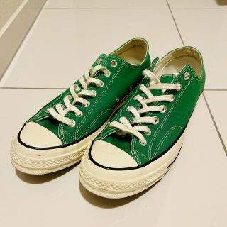 コンバース(CONVERSE)のコンバース チャックテイラー ct70 グリーン　28.5cm(スニーカー)