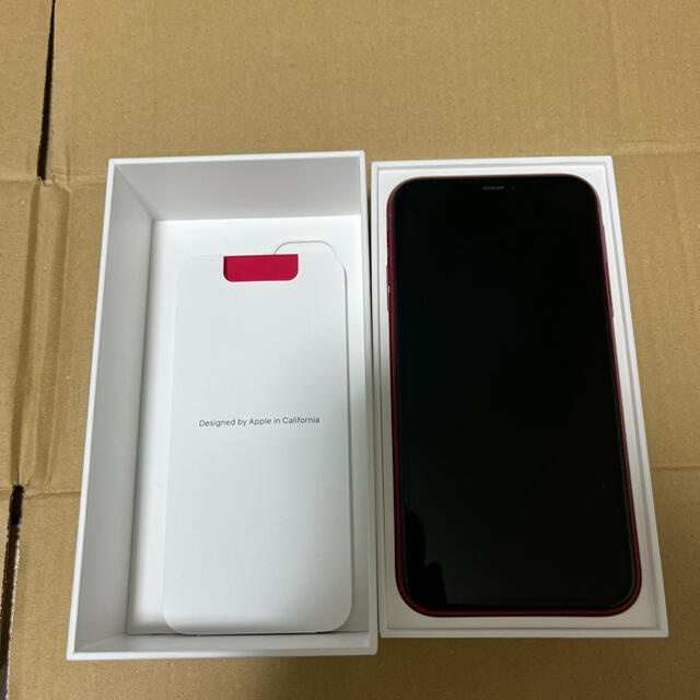 付属品あり！iPhone 11 (PRODUCT)RED 64 GB ドコモ購入スマホ/家電/カメラ