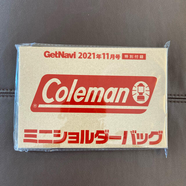 Coleman(コールマン)のGetNavi11月号【付録のみ】 エンタメ/ホビーの雑誌(ファッション)の商品写真