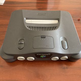 ニンテンドウ64(NINTENDO 64)のニンテンドー64 本体　アダプター　ジャンク(家庭用ゲーム機本体)