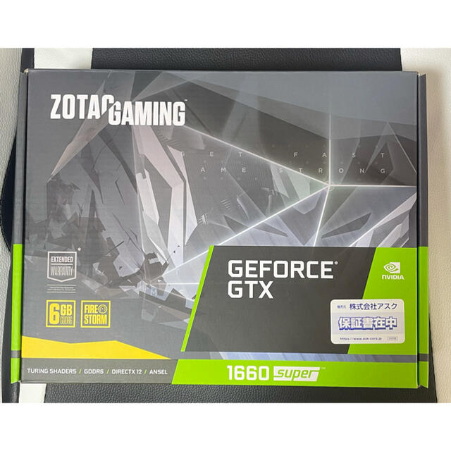 PC/タブレットZOTAC GAMING GeForce GTX 1660 SUPER Twin