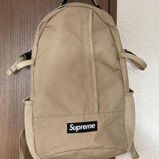 シュプリーム(Supreme)のsupreme 18SS backpack tan 値下げ交渉有り(バッグパック/リュック)