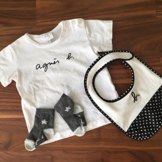 アニエスベー(agnes b.)のagnes b. アニエスベー  アニエス  ベビー　セット　最終価格(Ｔシャツ)