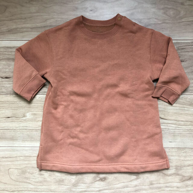 UNIQLO(ユニクロ)のユニクロ　BABY 裏起毛　トレーナー キッズ/ベビー/マタニティのベビー服(~85cm)(トレーナー)の商品写真