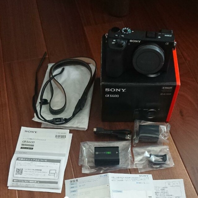 美品 SONY ILCE-6600sony a6600