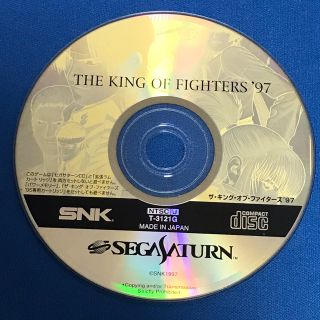 セガ(SEGA)のSEGASATURN キング・オブ・ファイターズ 97 T-3121G(家庭用ゲームソフト)