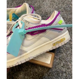 ナイキ(NIKE)のOFF-WHITE × NIKE DUNK LOW 1 OF 50 "21"(スニーカー)