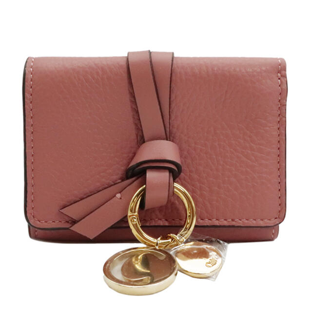 Chloe - クロエ 三つ折り財布 ALPHABET アルファベット ミニウォレッ