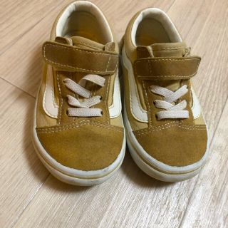 ヴァンズ(VANS)のvans kids ベージュ(スニーカー)