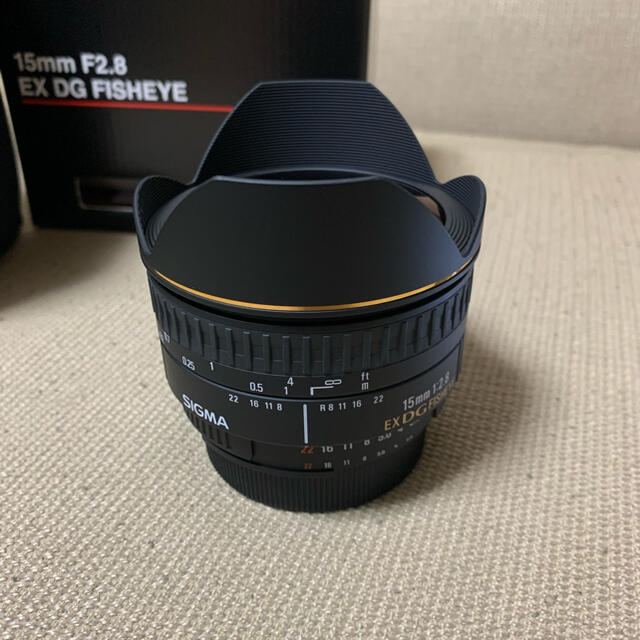 SIGMA　シグマ　　魚眼　NIKON　15㎜　2.8EX　DG　ニコン