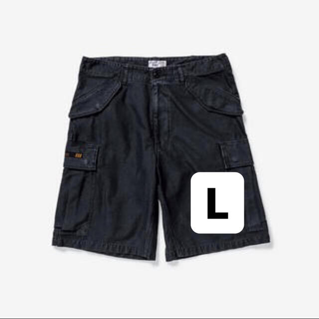 パンツWTAPS 20ss Cargo shorts satin 黒 L