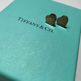 Tiffany & Co. - ティファニー ハートタグスタッドピアス リターントゥ