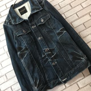 バッファローボブス(BUFFALO BOBS)のBUFFALOBOBS♡バッファローボブス♡ヒゲ落ち加工♡デニムジャケット(Gジャン/デニムジャケット)