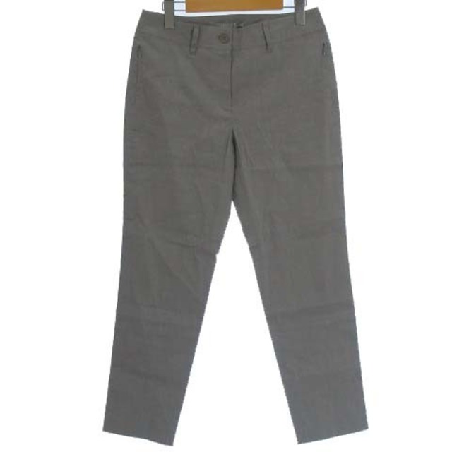 Theory luxe - セオリーリュクス 19SS リネン テーパード パンツ ストレッチ グレー 38