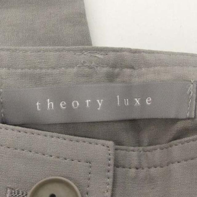 Theory luxe(セオリーリュクス)のセオリーリュクス 19SS リネン テーパード パンツ ストレッチ グレー 38 レディースのパンツ(その他)の商品写真