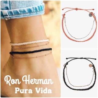 ロンハーマン(Ron Herman)のRon Herman 取り扱い Pura Vida 防水 チェーン アンクレット(アンクレット)