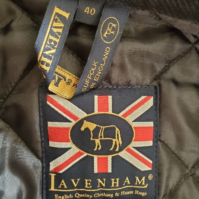 LAVENHAM(ラベンハム)のLAVENHAM ラムジー　ブラック(Size40) レディースのジャケット/アウター(ナイロンジャケット)の商品写真