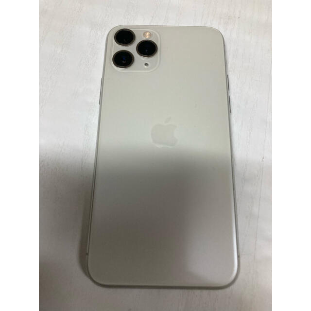 iPhone 11 Pro 64GB シルバー 〇判定 MWC32J/A-