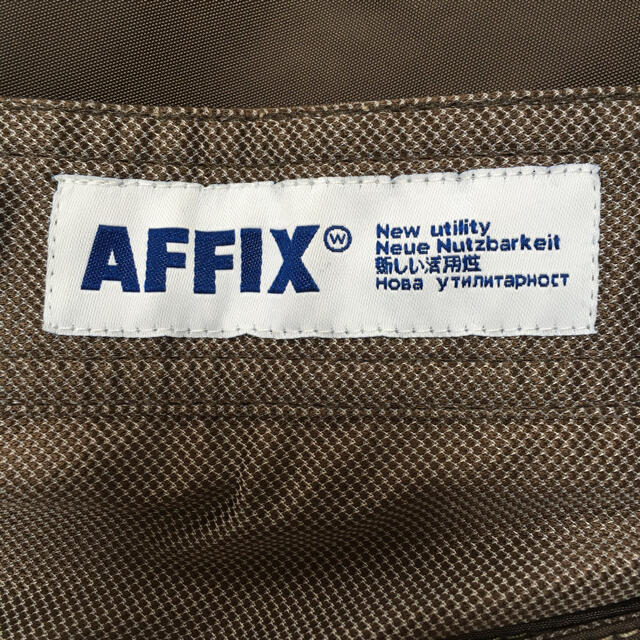 AFFIX 20SS パンツ