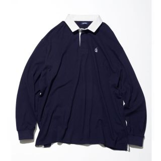 ノーティカ(NAUTICA)のNAUTICA Oversized Rugger Shirt NAVY M(ポロシャツ)