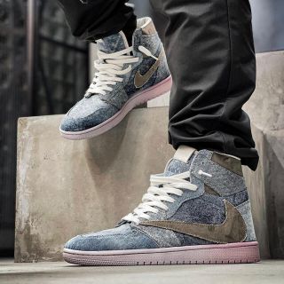 ナイキ(NIKE)のNIKEAJ1世界に2足CVTVLISTハンドメイド26～26.5cmOSK限定(スニーカー)