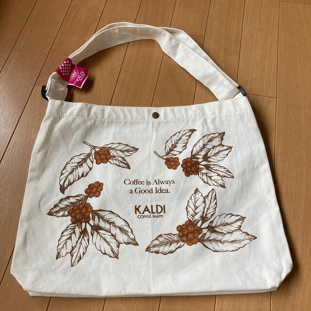 KALDI(カルディ)のカルディ　コーヒーバック　未使用 レディースのバッグ(ショルダーバッグ)の商品写真