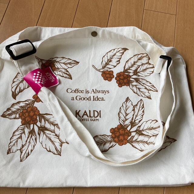KALDI(カルディ)のカルディ　コーヒーバック　未使用 レディースのバッグ(ショルダーバッグ)の商品写真