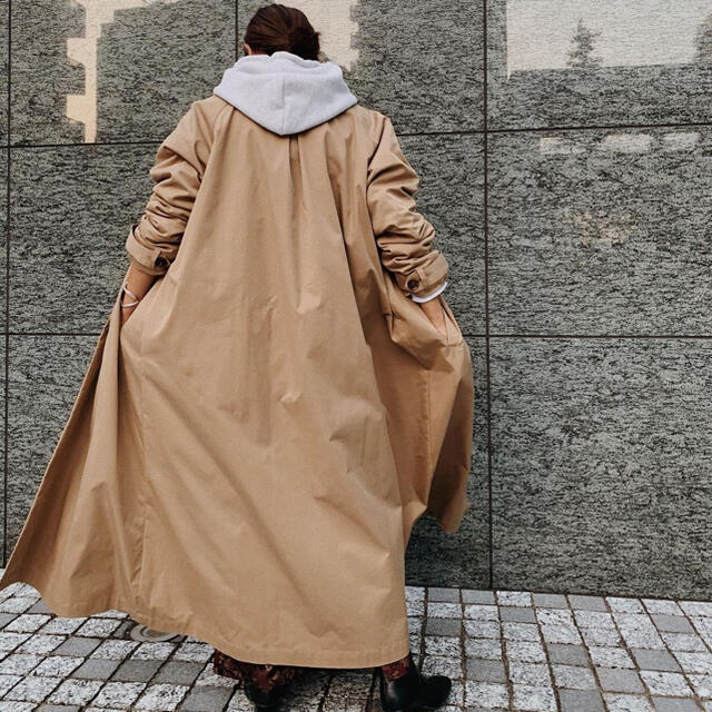 クレドナ CREDONA ステンカラートレンチコート レディースのジャケット/アウター(トレンチコート)の商品写真