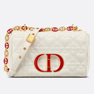 クリスチャンディオール(Christian Dior)のDIOR CARO スモールバッグ Dioramour カナージュ カーフスキン(ハンドバッグ)