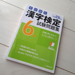 本試験型漢字検定６級試験問題集 (資格/検定)