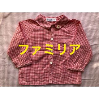 ファミリア(familiar)のファミリア　familiar  シャツ　80 ファミちゃん(シャツ/カットソー)