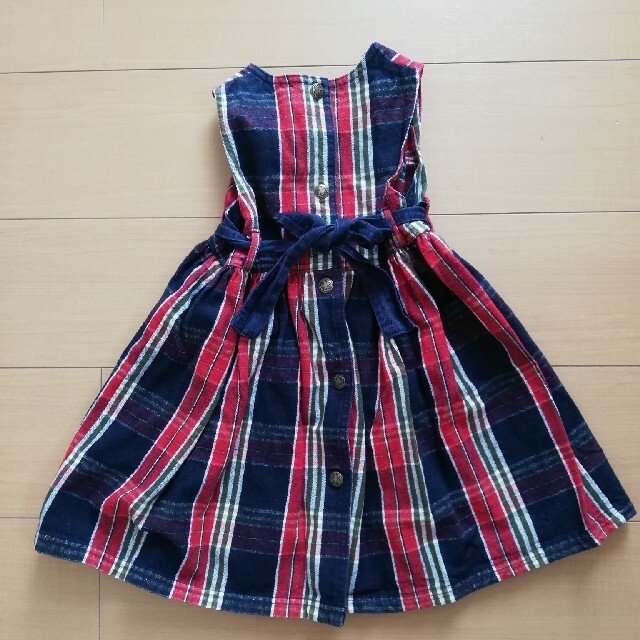 OshKosh(オシュコシュ)のオシュコシュ　ワンピース　ジャンパースカート　100 キッズ/ベビー/マタニティのキッズ服女の子用(90cm~)(ワンピース)の商品写真