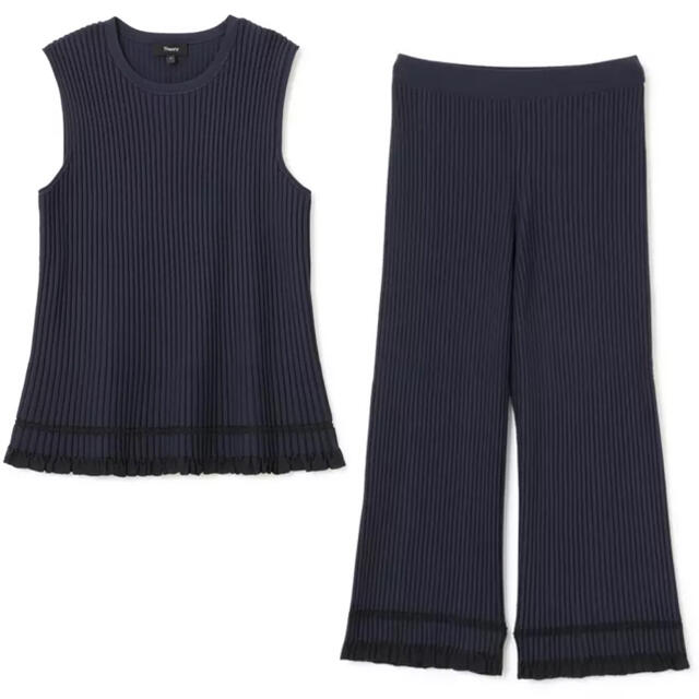Theory 21AW ウォッシャブル セットアップ プルオーバー パンツ