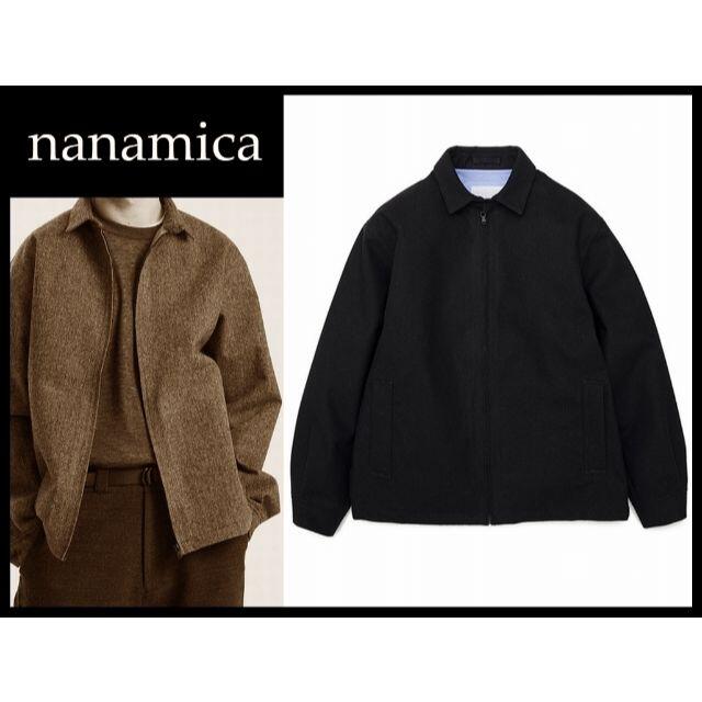 nanamica(ナナミカ)のうき様専用★ 新品 ナナミカ 20AW ウール ゴアテックス ジャケット 黒XS メンズのジャケット/アウター(ブルゾン)の商品写真