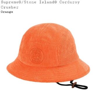 シュプリーム(Supreme)のsupreme/stone island  corduroy crusher(ハット)