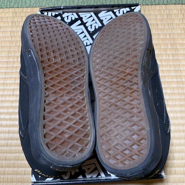 VANS(ヴァンズ)のvans ジェフローリー　6H 24.5cm ブラックヌバック モーターヘッド　 レディースの靴/シューズ(スニーカー)の商品写真