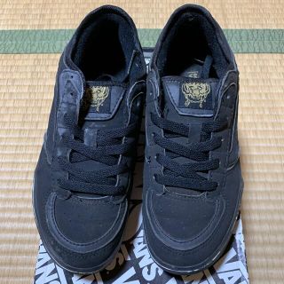 ヴァンズ(VANS)のvans ジェフローリー　6H 24.5cm ブラックヌバック モーターヘッド　(スニーカー)