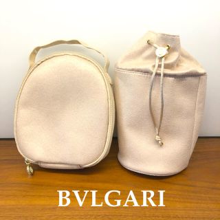 ブルガリ(BVLGARI)の新品　BVLGARI ブルガリ　シャンパンゴールド　ポーチ　2個セット(ポーチ)