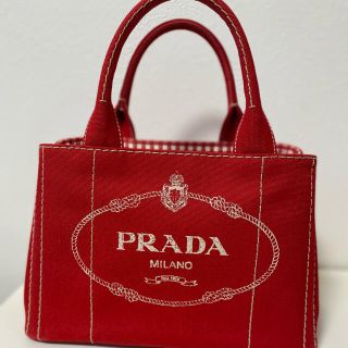 プラダ(PRADA)のPRADAカナパ　ハンドバッグ(ハンドバッグ)