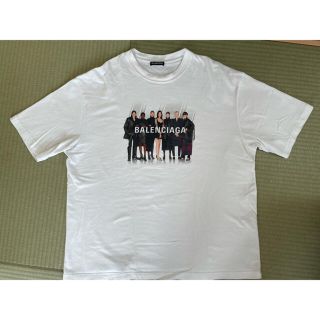 バレンシアガ青山店購入 グラフィックTシャツホワイトXL - Tシャツ ...