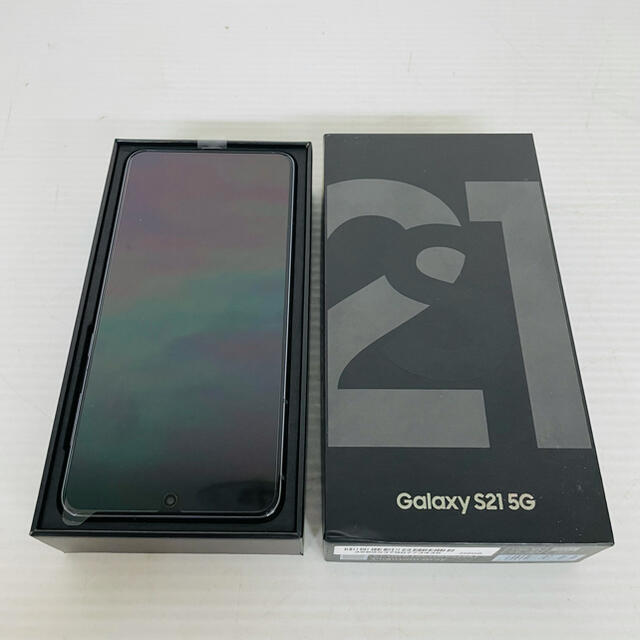 スマートフォン本体【新品】GALAXY S21 5G 256GB  SCG09 SIMフリー