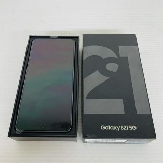 ギャラクシー(Galaxy)の【新品】GALAXY S21 5G 256GB  SCG09 SIMフリー　(スマートフォン本体)